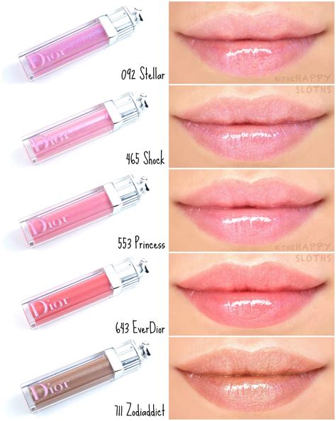 dior addict lip polish review|dior lip gloss color chart.